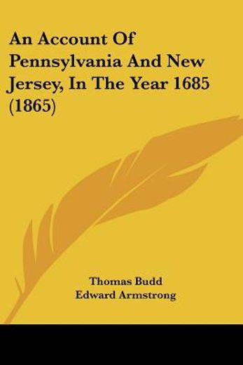 an account of pennsylvania and new jerse