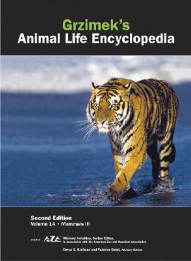 grzimeks animal life encyclopedia,mammals