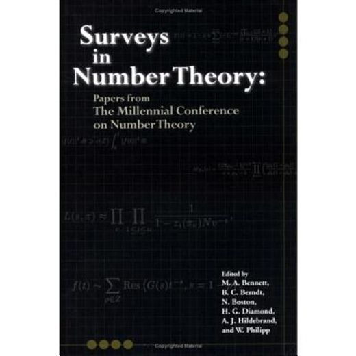 Surveys in Number Theory: Papers from the Millennial Conference on Number Theory (en Inglés)
