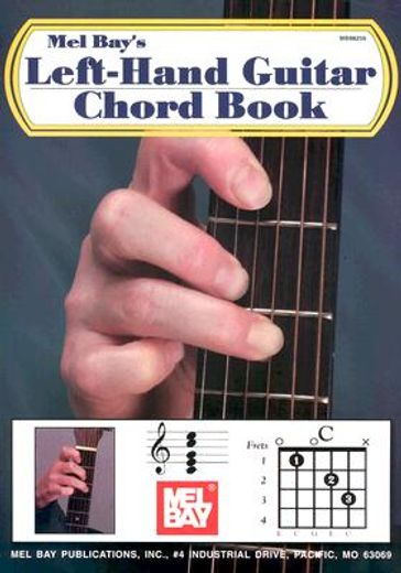 left-hand guitar chord book (en Inglés)