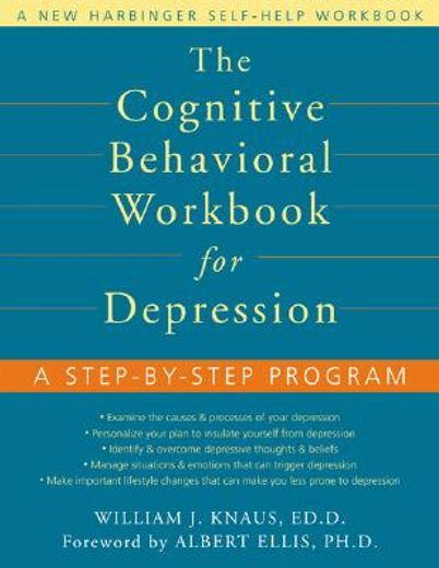 the cognitive behavioral workbook for depression,a step-by-step program