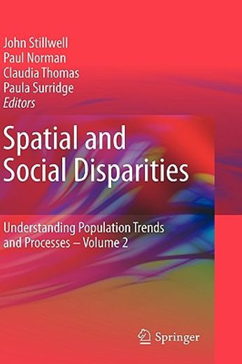 spatial and social disparities,understanding population trends and processes