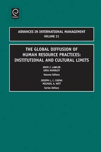 global duffusion of human resource practices: institutional and cultural limits