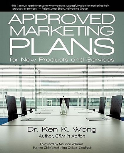 approved marketing plans for new products and services