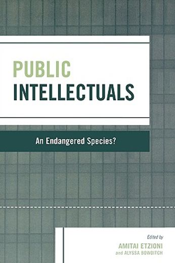 public intellectuals,an endangered species?