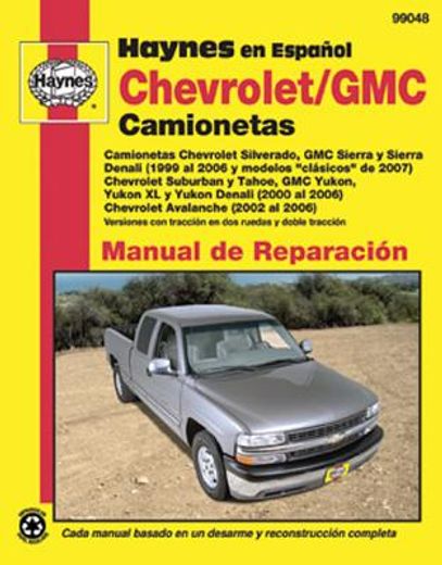 chevrolet and gmc camionetas manual de reparacion (in Spanish)