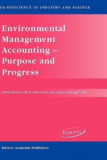 environmental management accounting - purpose and progress (en Inglés)