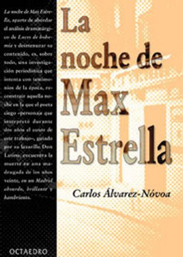 La noche de Max Estrella (Filología)