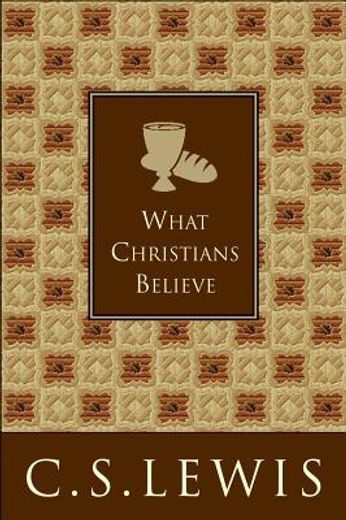 what christians believe (en Inglés)