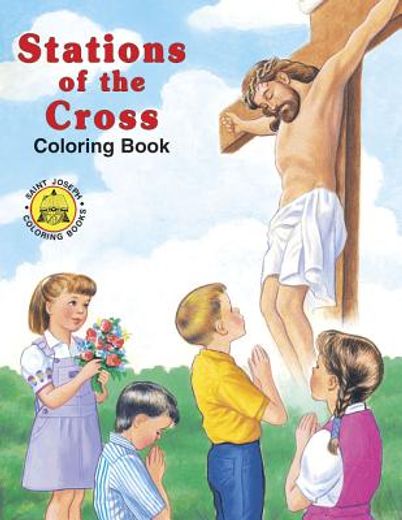 coloring book about the stations of the cross (en Inglés)