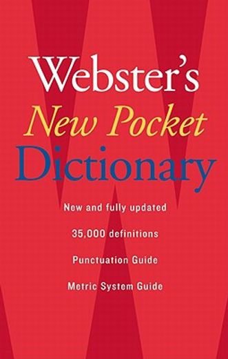webster´s new pocket dictionary (en Inglés)