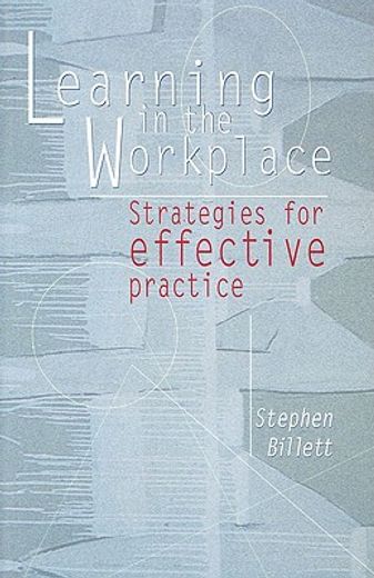 learning in the workplace,strategies for effective practice