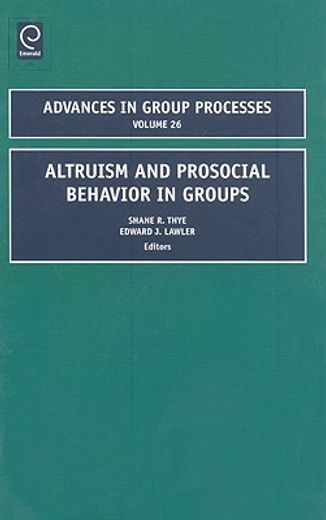 altruism and prosocial behavior in groups