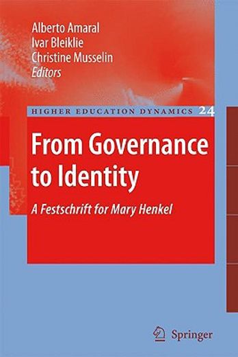 from governance to identity,a festschrift for mary henkel