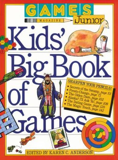 Games Magazine Junior Kids' big Book of Games