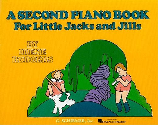 second piano book for little jacks and jills,easy piano solo (in English)