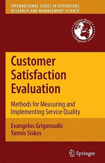 customer satisfaction evaluation,methods for measuring and implementing service quality
