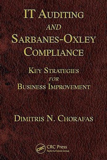 It Auditing and Sarbanes-Oxley Compliance: Key Strategies for Business Improvement (en Inglés)