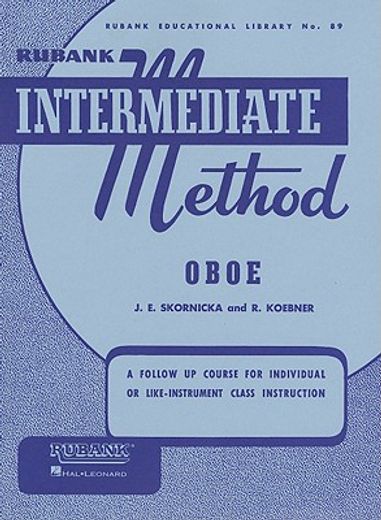 Rubank Intermediate Method - Oboe (en Inglés)