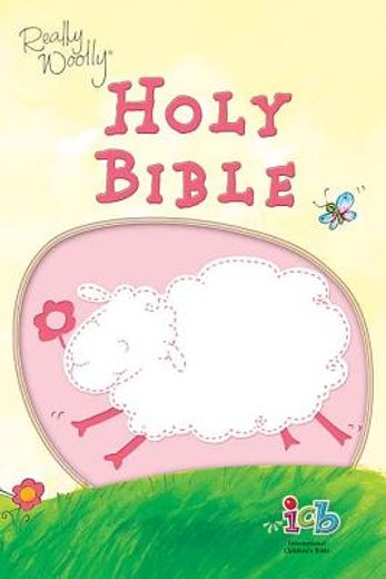 the holy bible,internationa children´s, really woolly, pink, (in English)