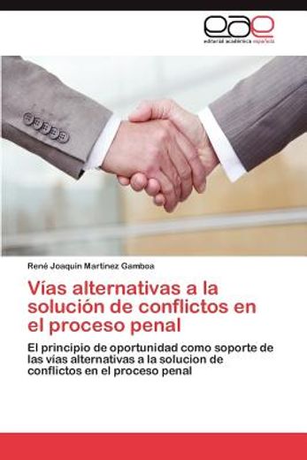 v as alternativas a la soluci n de conflictos en el proceso penal (in Spanish)