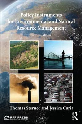 policy instruments for environmental and natural resource management (en Inglés)