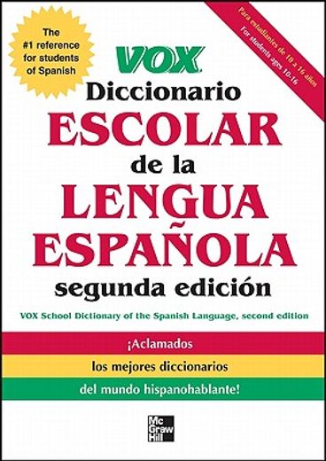 VOX Diccionario Escolar, 2nd Edition (en Inglés)