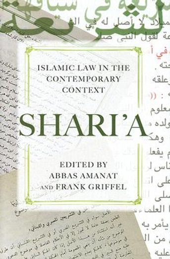 shari´a,islamic law in the contemporary context