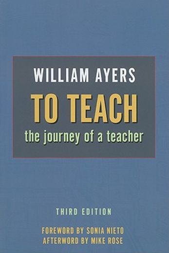 to teach,the journey of a teacher (in English)
