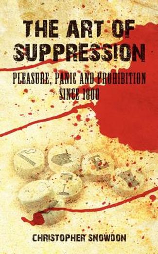 the art of suppression: pleasure, panic and prohibition since 1800 (en Inglés)