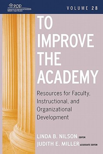 to improve the academy,resources for faculty, instructional, and organizational development
