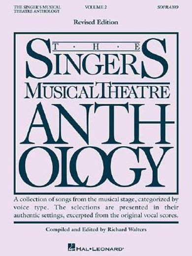 singer´s musical theatre anthology,soprano