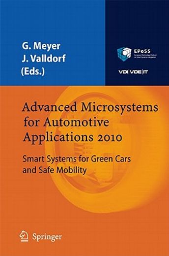 advanced microsystems for automotive applications 2010,smart systems for green cars and safe mobility