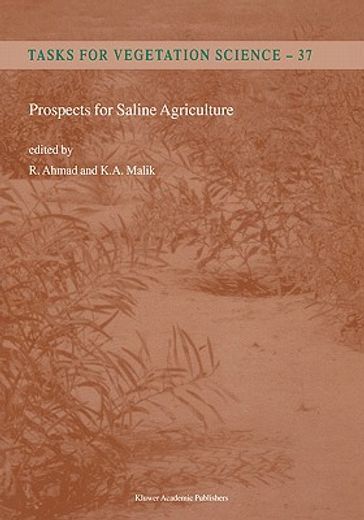 prospects for saline agriculture (in English)