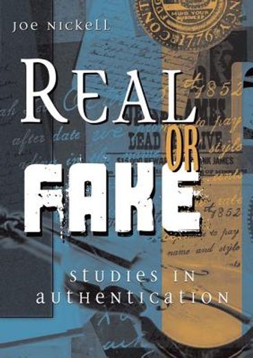 real or fake,studies in authentication