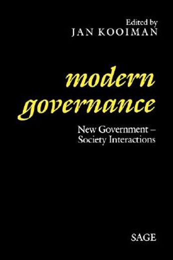 modern governance,new government-society interactions