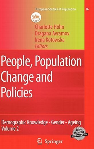 people, population change and policies,lessons from the population policy acceptance study vol.2: demographic knowledge-gender-ageing