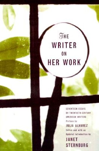 the writer on her work