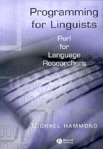 programming for linguists,perl for language researchers