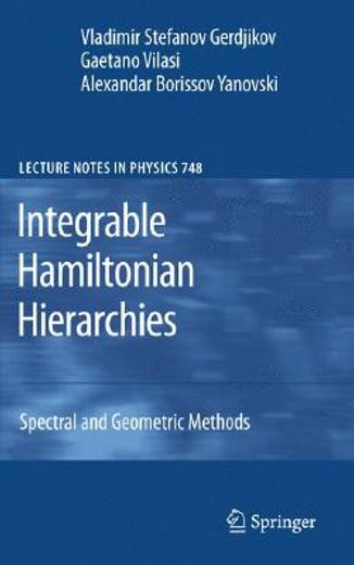 integrable hamiltonian hierarchies,spectral and geometric methods