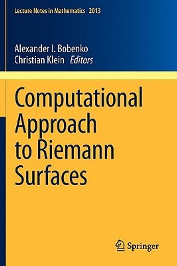 computational approach to riemann surfaces (en Inglés)