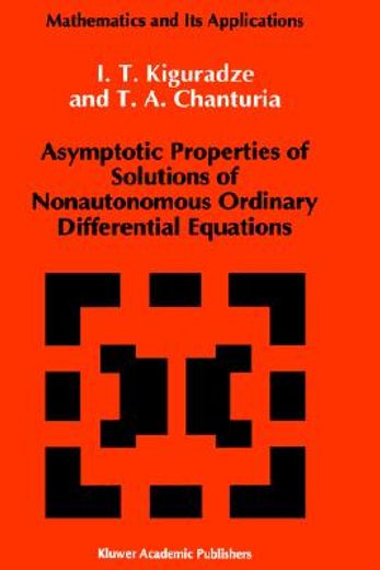 asymptotic properties of solutions of nonautonomous ordinary differential equations
