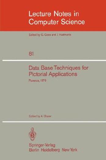 data base techniques for pictorial application (en Inglés)