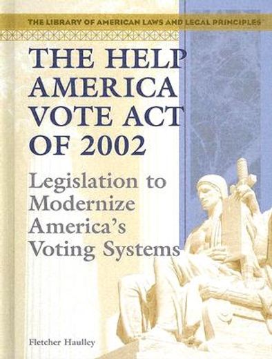 the help america vote act of 2002,legislation to modernize america´s voting systems