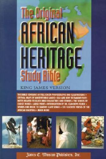 the original african heritage study bible,king james version (en Inglés)