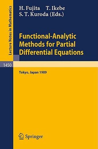 functional-analytic methods for partial differential equations (in English)