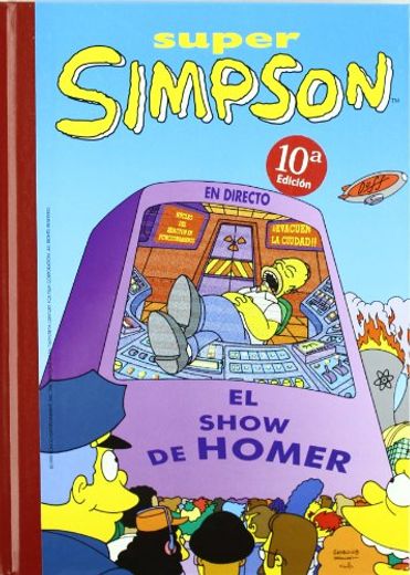 Super Humor Simpson Nº6: Los Indisciplinados Simpson (in Spanish)