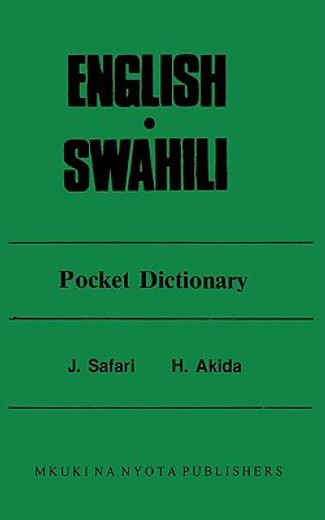 english swahili pocket dictionary