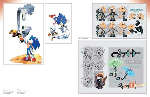 Sonic the Hedgehog: The IDW Comic Art Collection (en Inglés)