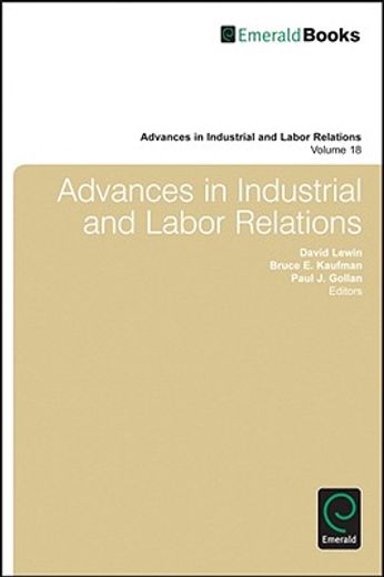 advances in industrial and labor relations